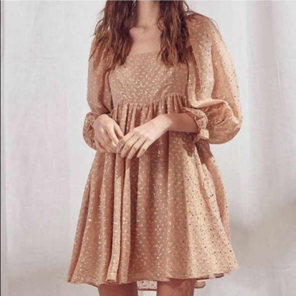 Storia, Red Dress Boutique Dress Baby Doll Dress